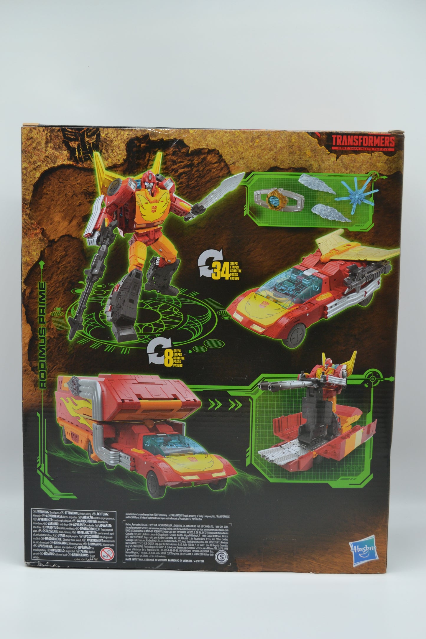 Transformers Kingdom WAR for Cybertron Trilogy Rodimus Prime