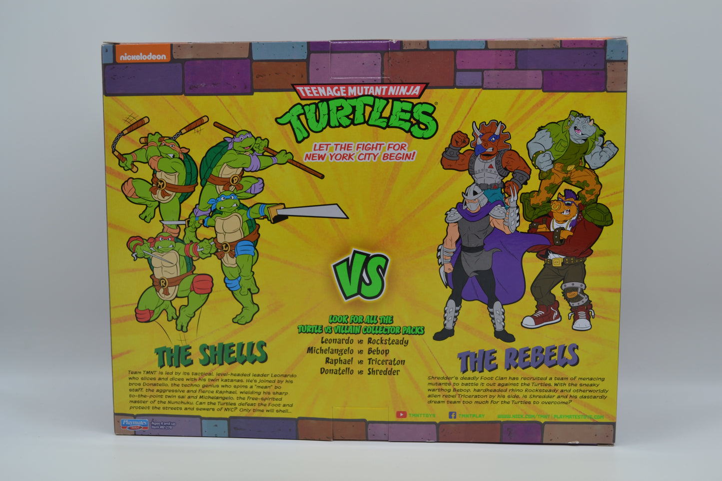 TMNT Classic Raphael vs Triceraton