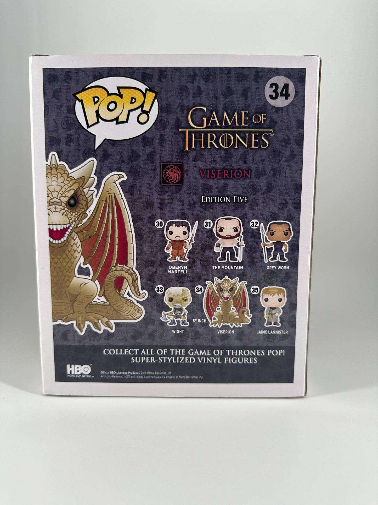 Funko Pop Game of Thrones Viserion 34