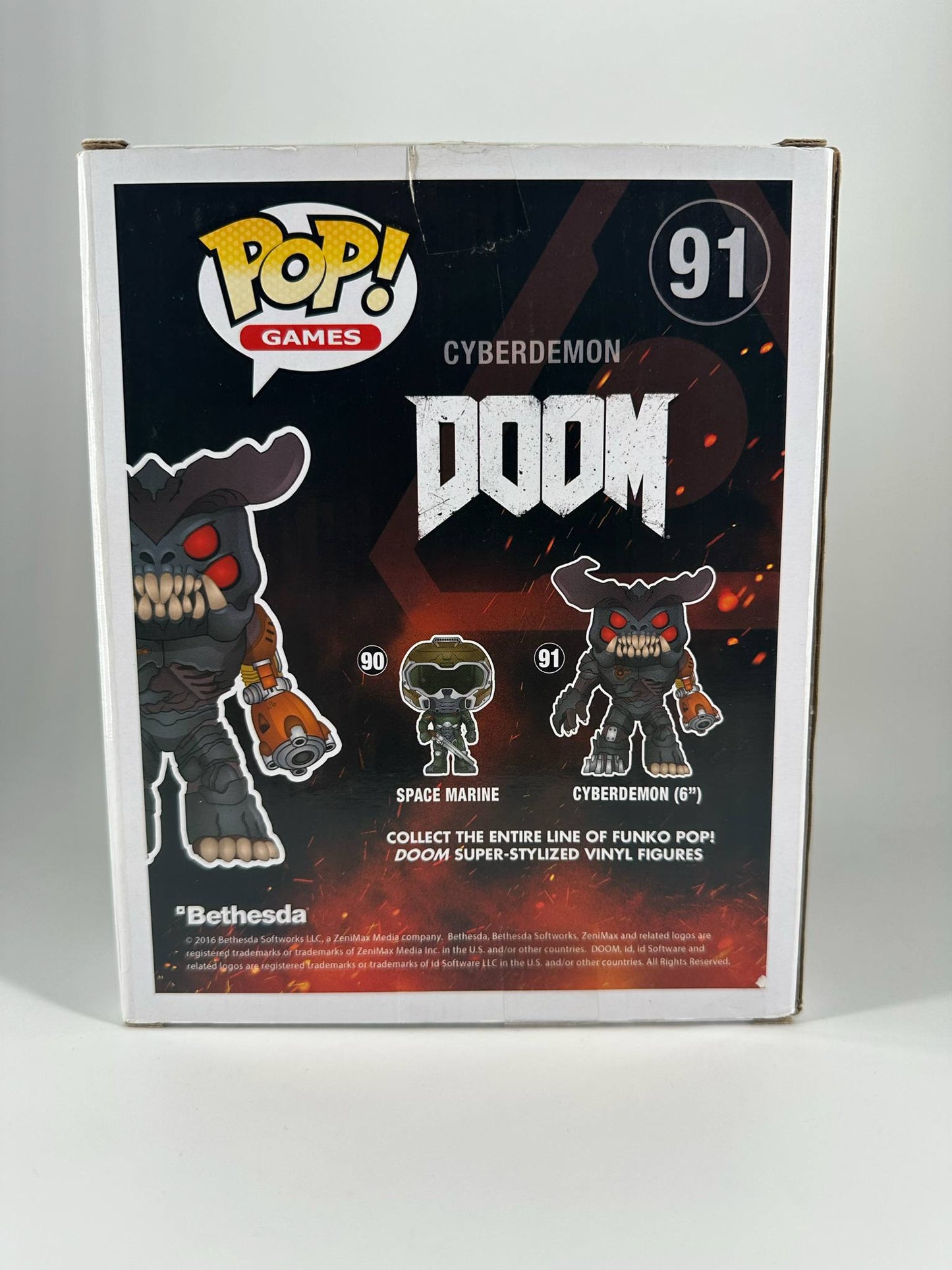 Funko Pop Doom Cyberdemon 91