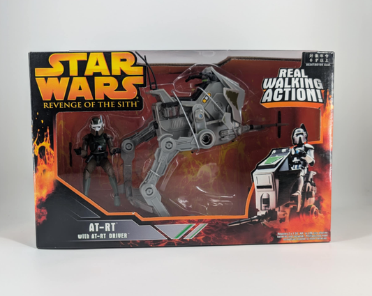 Star Wars Revenge of the Sith AT-RT with AT-RT Driver