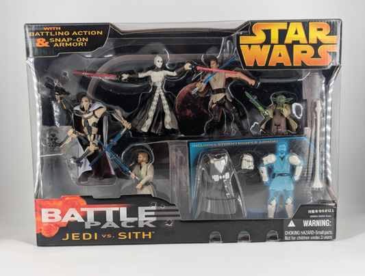 Star Wars Battle Pack Jedi vs Sith
