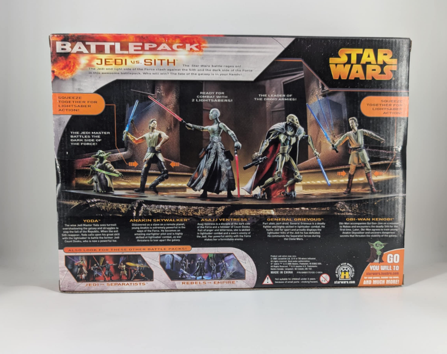 Star Wars Battle Pack Jedi vs Sith