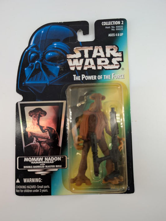 1998 Kenner Star Wars Power of the Force Momaw Nadon "Hammerhead"